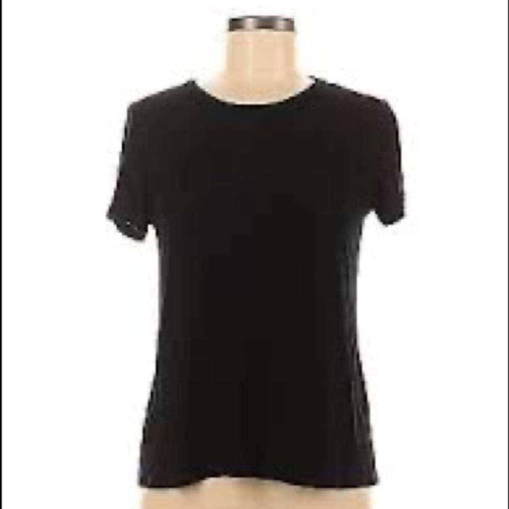 Active Basic Black Tee